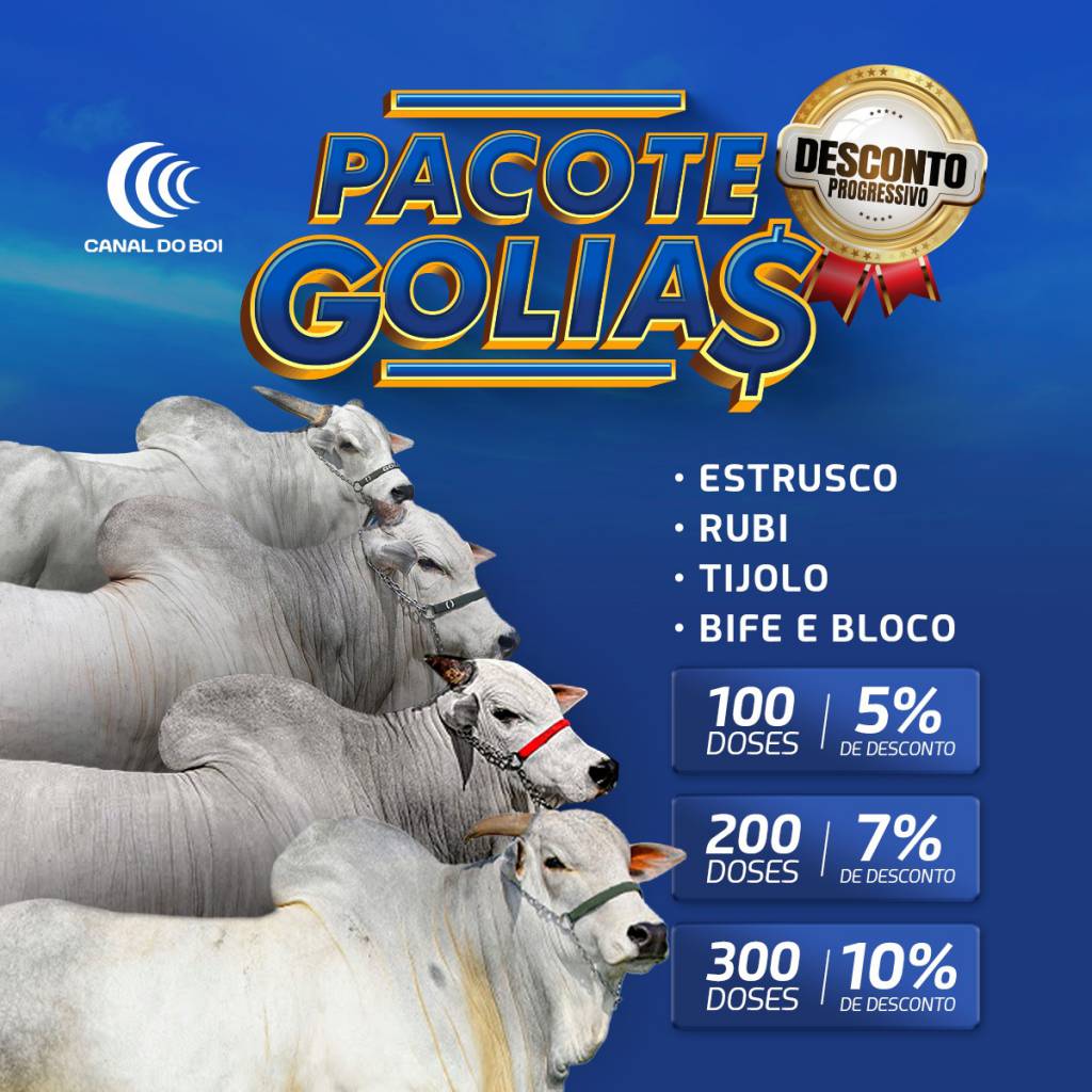 Genética BR traz semana de desconto no Pacote Golias
