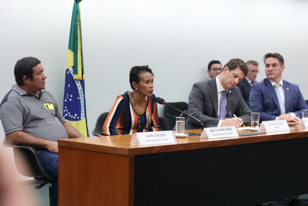 Ex-integrantes do MST são ouvidos em audiência pública da CPI 