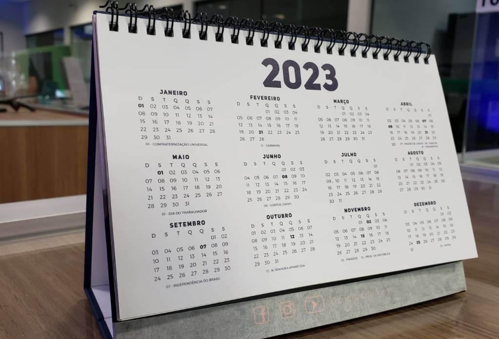 Confira os feriados e pontos facultativos de 2023