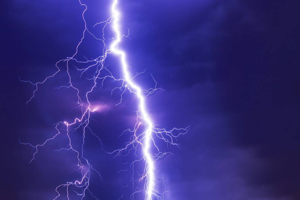 Sábado com previsão de temporal para o Mato Grosso do Sul