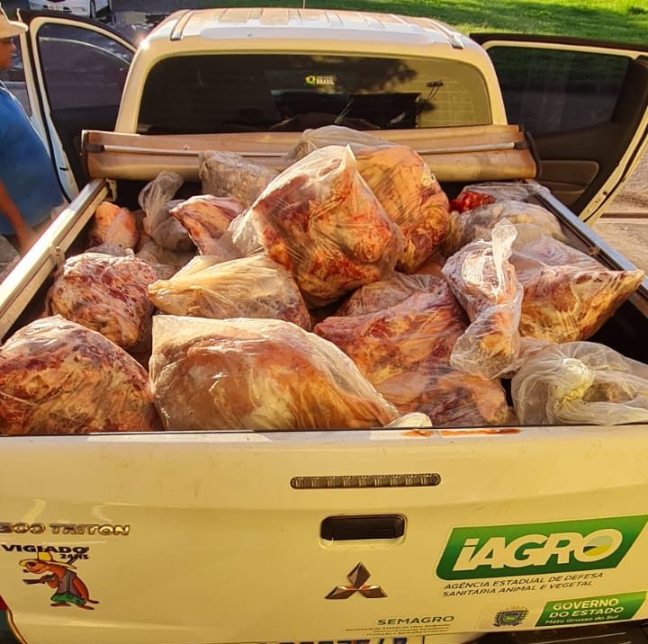 Mercados de Porto Murtinho são autuados pela comercialização de carne estragada