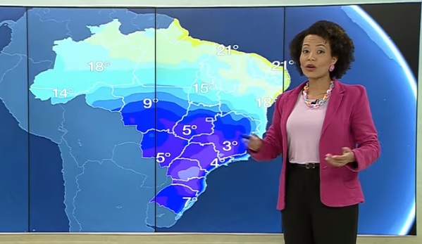 Cidades 'calorentas' sofrem com o frio nesta terça