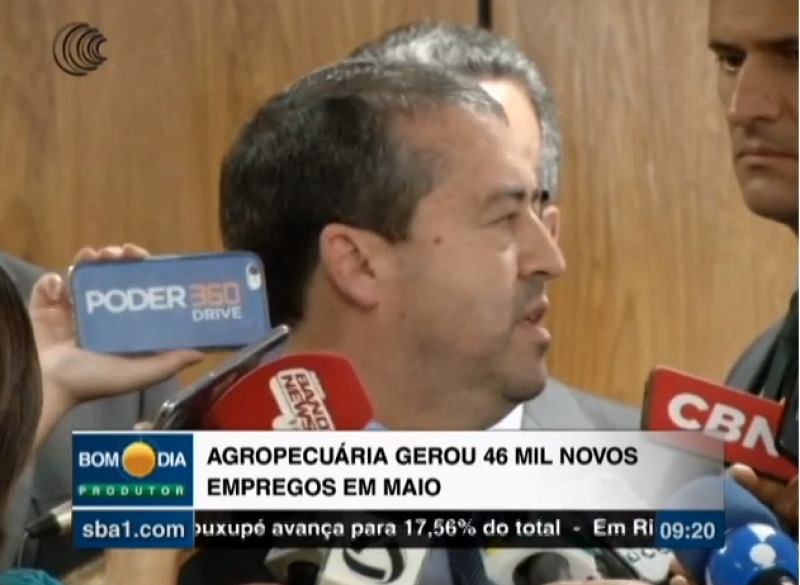 Agropecuária gerou 46 mil novos empregos em maio