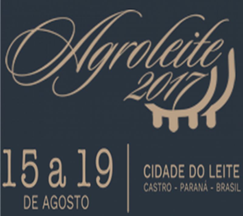 Segue até sábado a Agroleite 2017 em Castro no Paraná