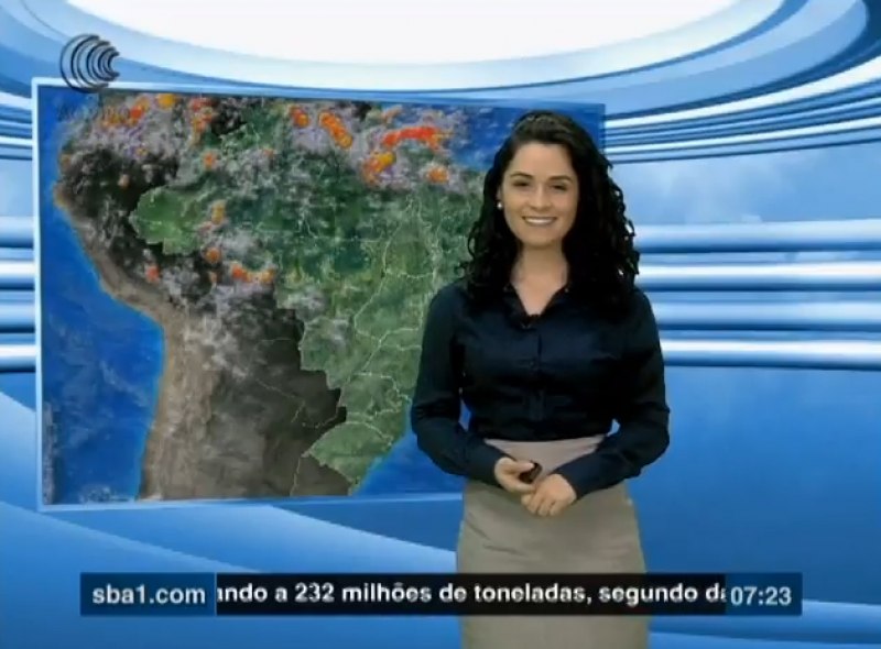 Sistema frontal avança em direção ao Sudeste