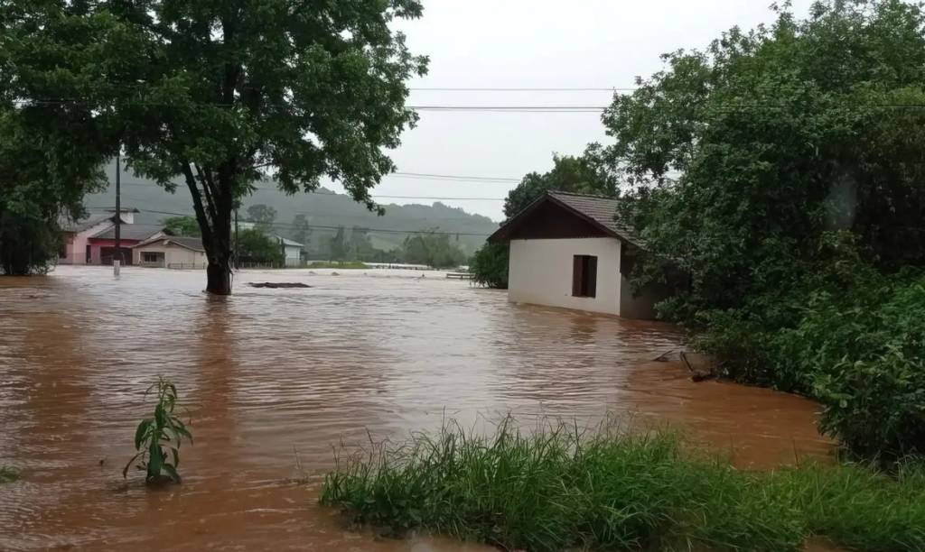 Temporais no Rio Grande do Sul provocam quatro mortes
