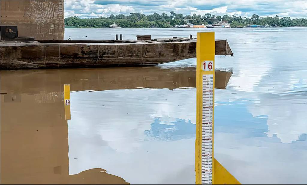 Seca no Pará afeta trabalho de pescadores