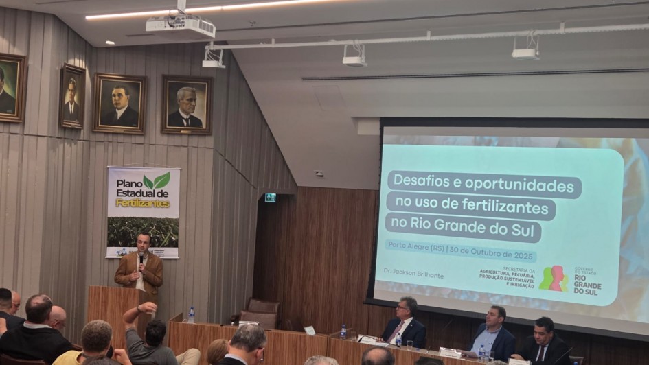 Audiência pública debate implantação de plano estadual de fertilizantes no Rio Grande do Sul