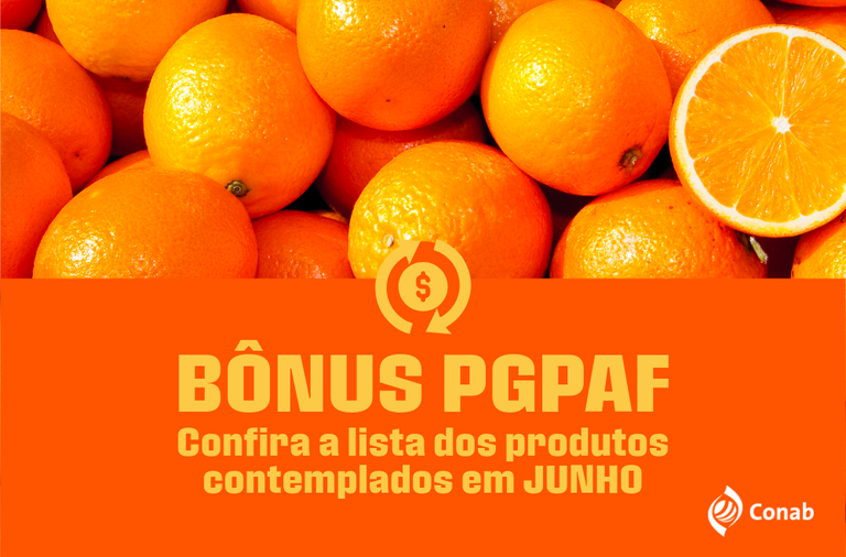 PGPAF de junho inclui bônus para cana-de-açúcar na Bahia e laranja em Sergipe