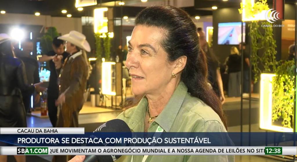 Produtora de cacau se destaca com produção sustentável