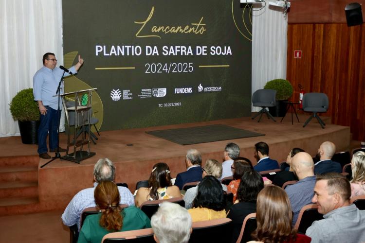 Área destinada à safra de soja 2024/2025 tem expectativa de aumento de mais de 6% no MS