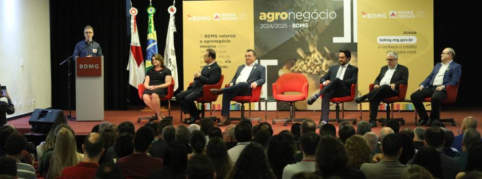 Governo de Minas Gerais e BDMG anunciam R$ 1,4 bilhão em crédito para cooperativas, produtores e empresas do agro