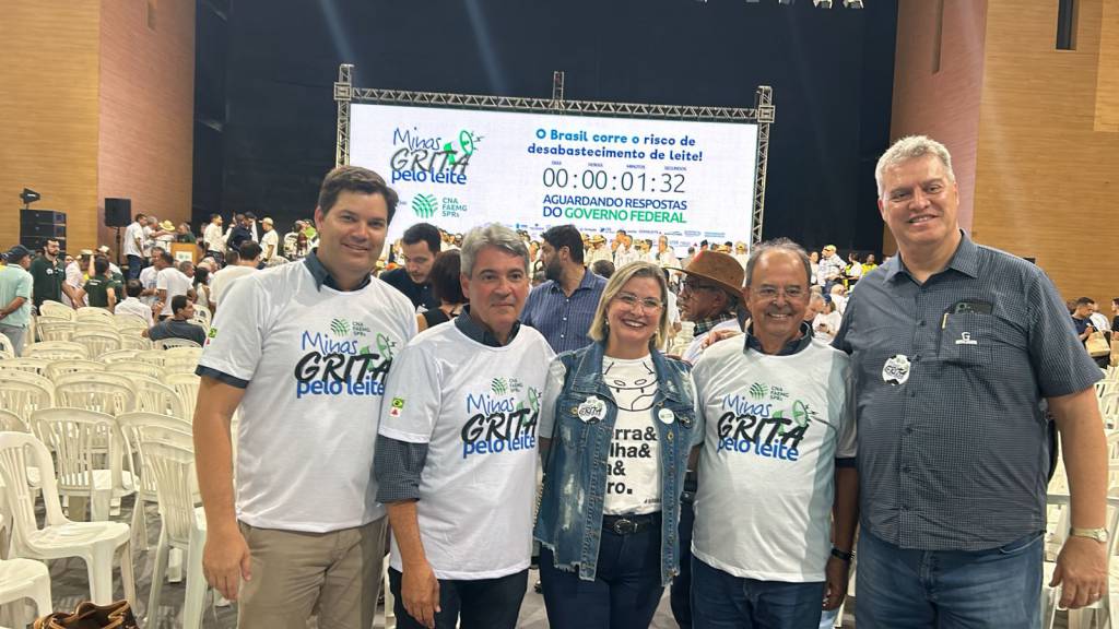 Movimento a favor dos produtores de leite manifesta pedido ao governo federal para solução de problemas 