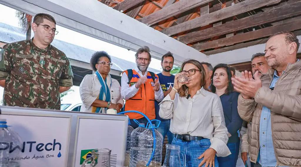Governo Federal envia ao Rio Grande do Sul 220 purificadores de água