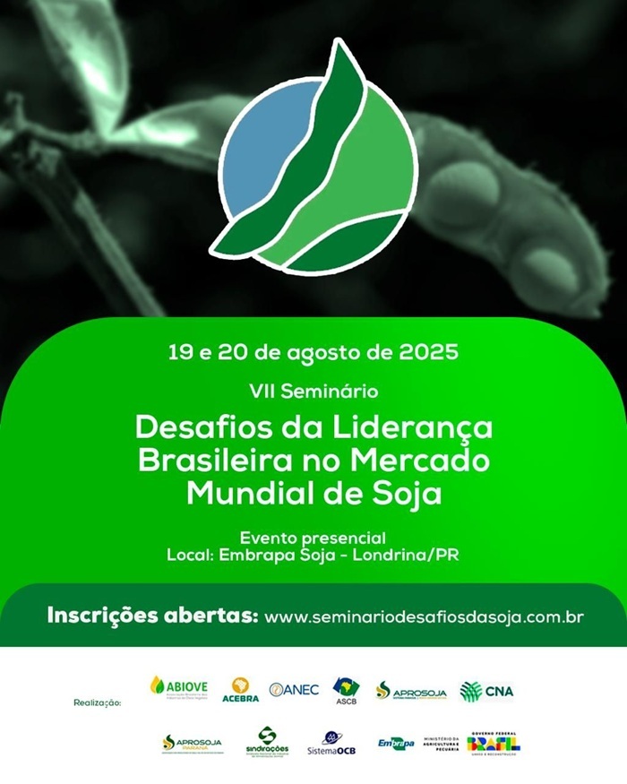 Seminário com apoio da CNA debate desafios e estratégias para a soja brasileira