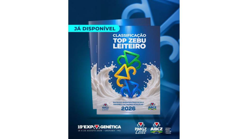 ABCZ lançará Classificação Top Zebu Leiteiro durante a 19ª ExpoGenética