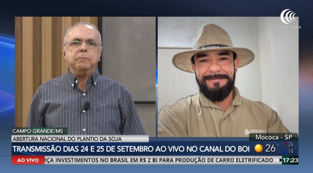 Aprosoja MS destaca importância da Abertura Nacional do Plantio da Soja