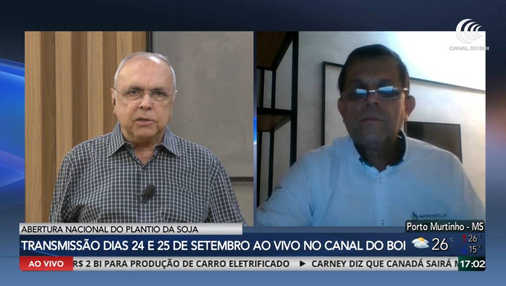 Presidente da Aprosoja SP fala sobre Abertura Nacional do Plantio da Soja