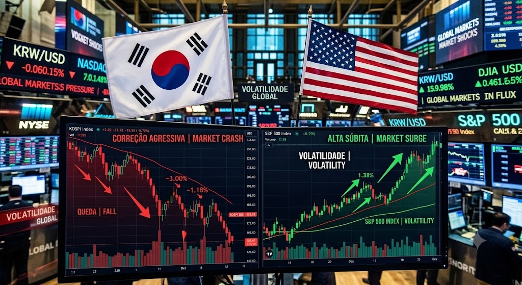 Mercados asiáticos reagem à turbulência da tecnologia e encerram sessão sem rumo único