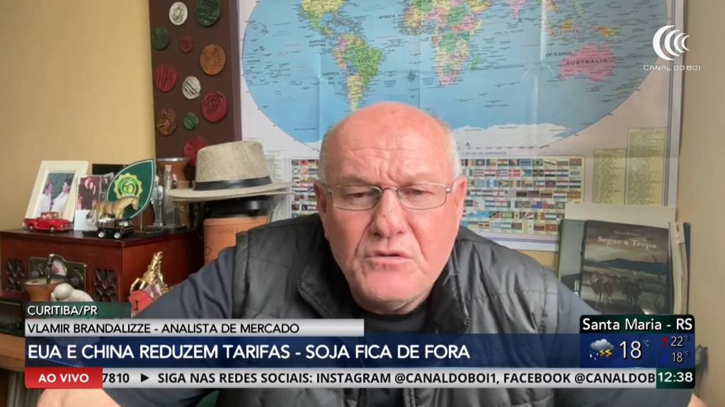EUA e China reduzem tarifas, mas soja fica de fora