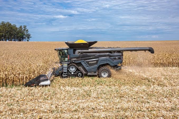 Fazenda de MS entra para o livro dos recordes ao colher 2,6 mil toneladas de milho em 24h