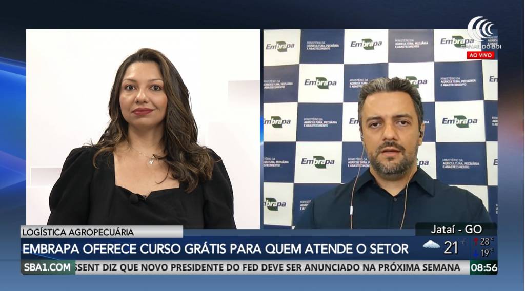 Embrapa oferece curso gratuito sobre logística agropecuária