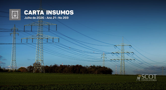 Carta Insumos - Eletricidade: o campo como consumidor e fornecedor do insumo energético