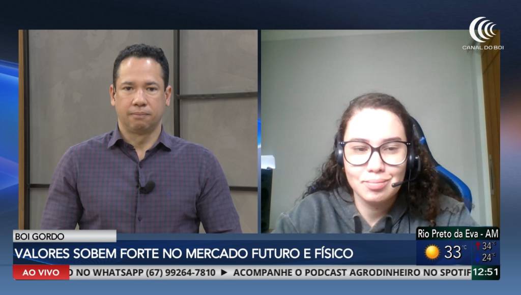 Boi gordo registra forte valorização nos mercados físico e futuro