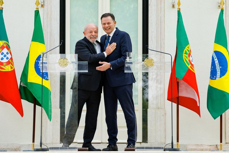 “Portugal pode ser a grande porta de entrada dos interesses empresariais brasileiros na Europa”, afirma Lula em visita a Lisboa
