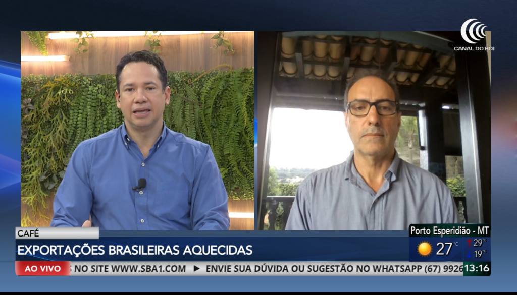 Café brasileiro mantém exportações aquecidas