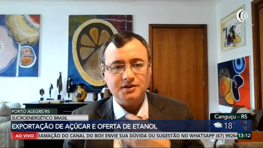 Mercado de açúcar e etanol acompanha exportações e oferta no Brasil