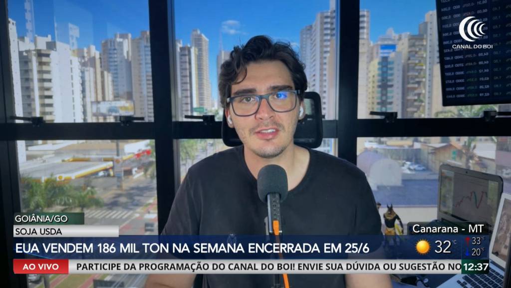 Exportações de soja dos EUA avançam e oferta brasileira pressiona mercado