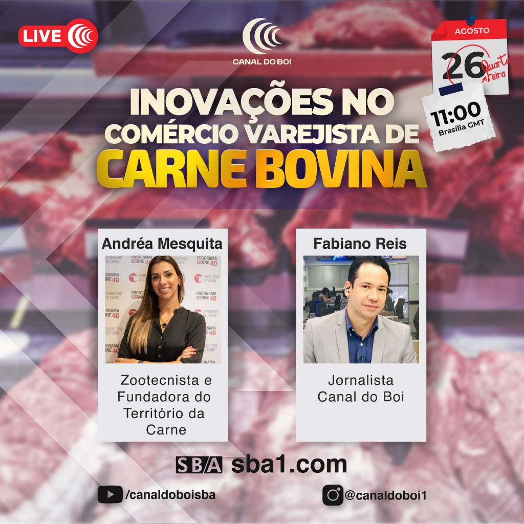 AO VIVO: inovações no comércio varejista de carne bovina